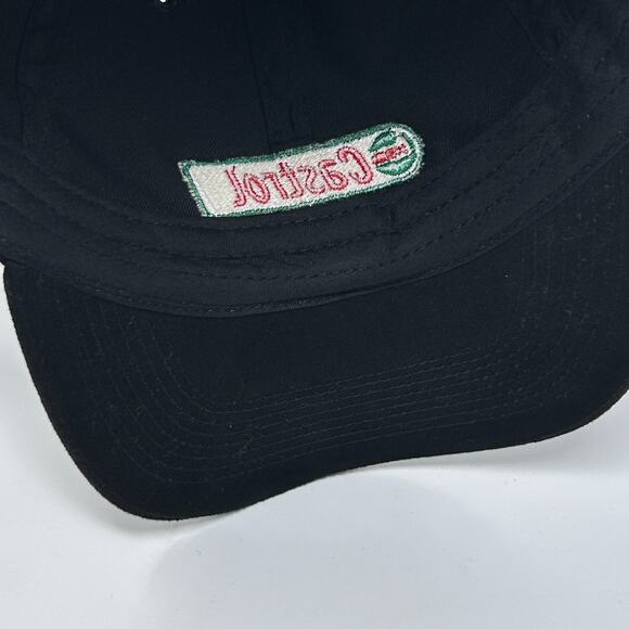 Castrol Oil Dad Hat Baseball Cap Mechanic Auto Repair Black Strapback 6 Panel - Picture 5 of 9